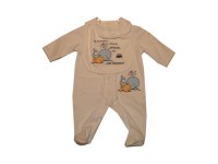 Комбинезон со слюнявчиком Два кита Little Baby 9412